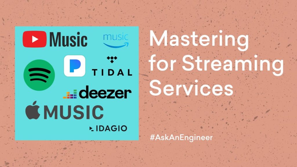 IA Mastering for streaming services