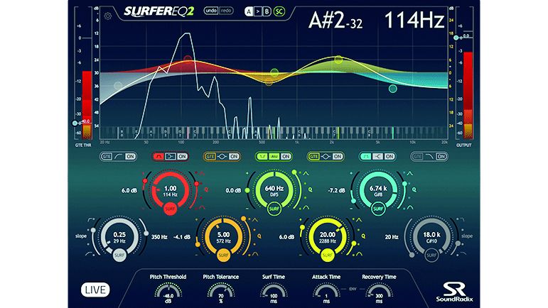 plug-in audio SurferEQ