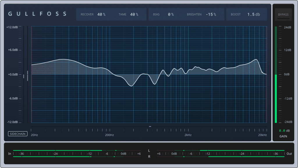 Plug-in audio Soundtheory Gullfoss