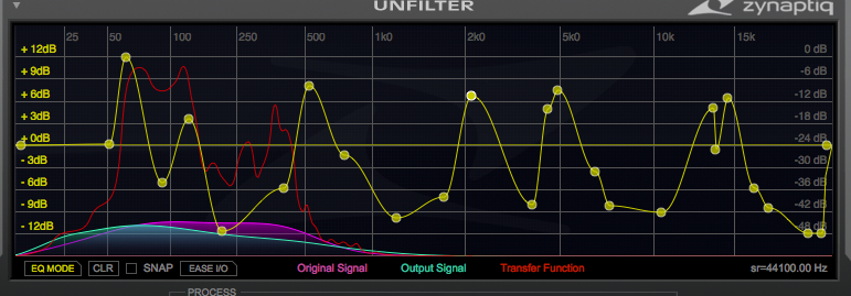 Unfilter EQ points free